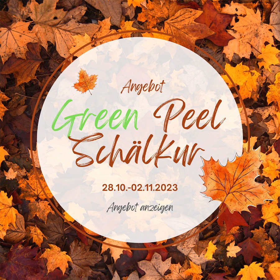 Winterangebot - Green Peel Schälkur & Glatte Haut mit IPL